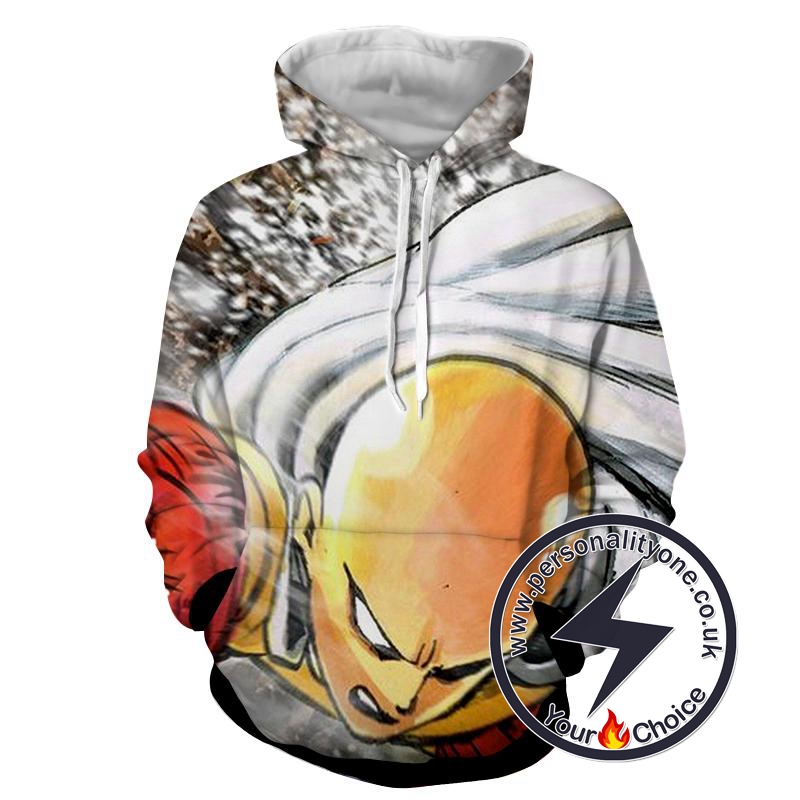 One Punch Man - Saitama 3D - Hoodies